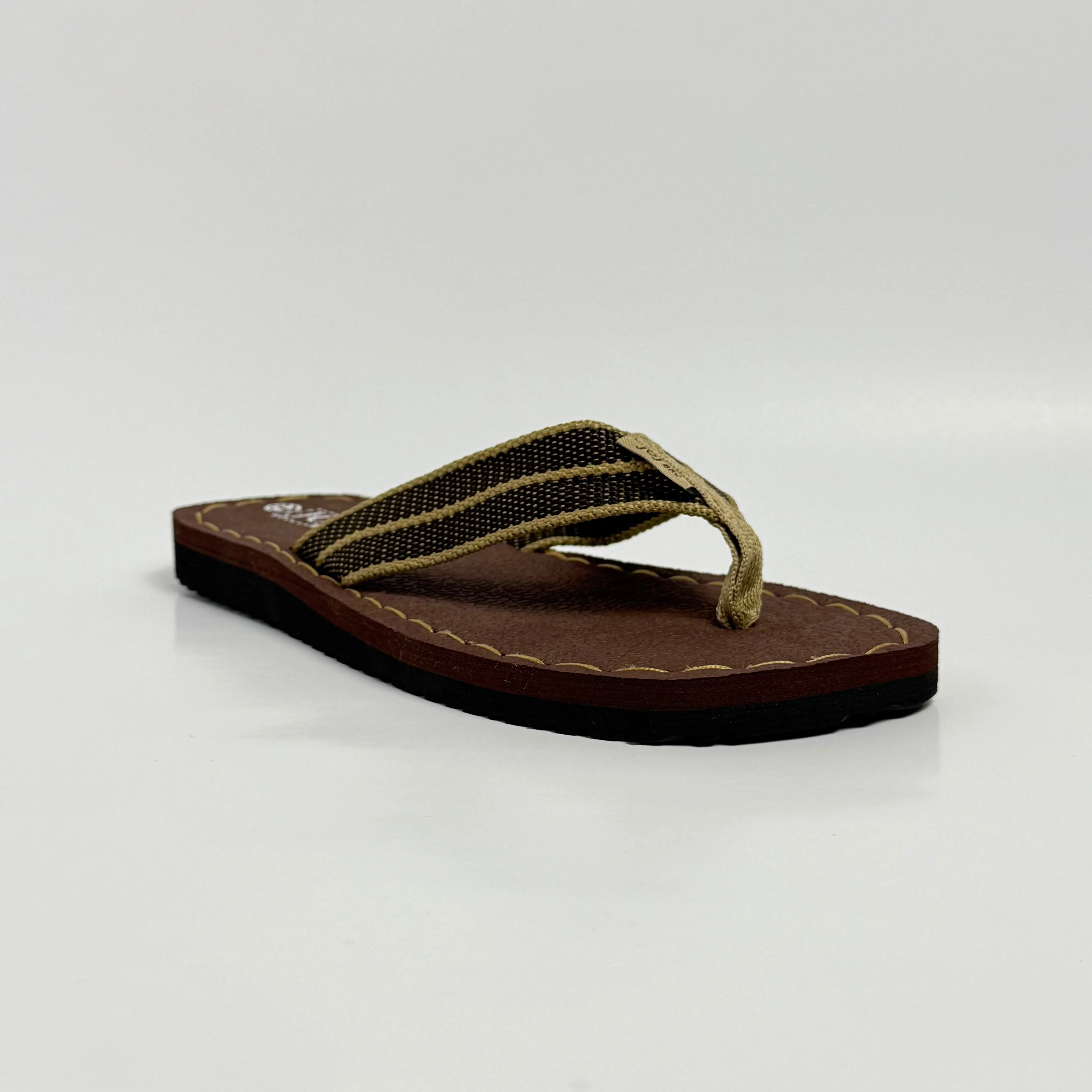 j201 Makly Striped Thong Sandal Flip Flop