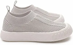 Jack & Lily Comfy Knit Slip-On Sneakers for Babies, Toddlers, and Kids – Lightweight, Non-Slip Rubber Sole Sneakers with Air-Cushioned EVA Insoles – Ideal Walking Shoes for Everyday Fun
