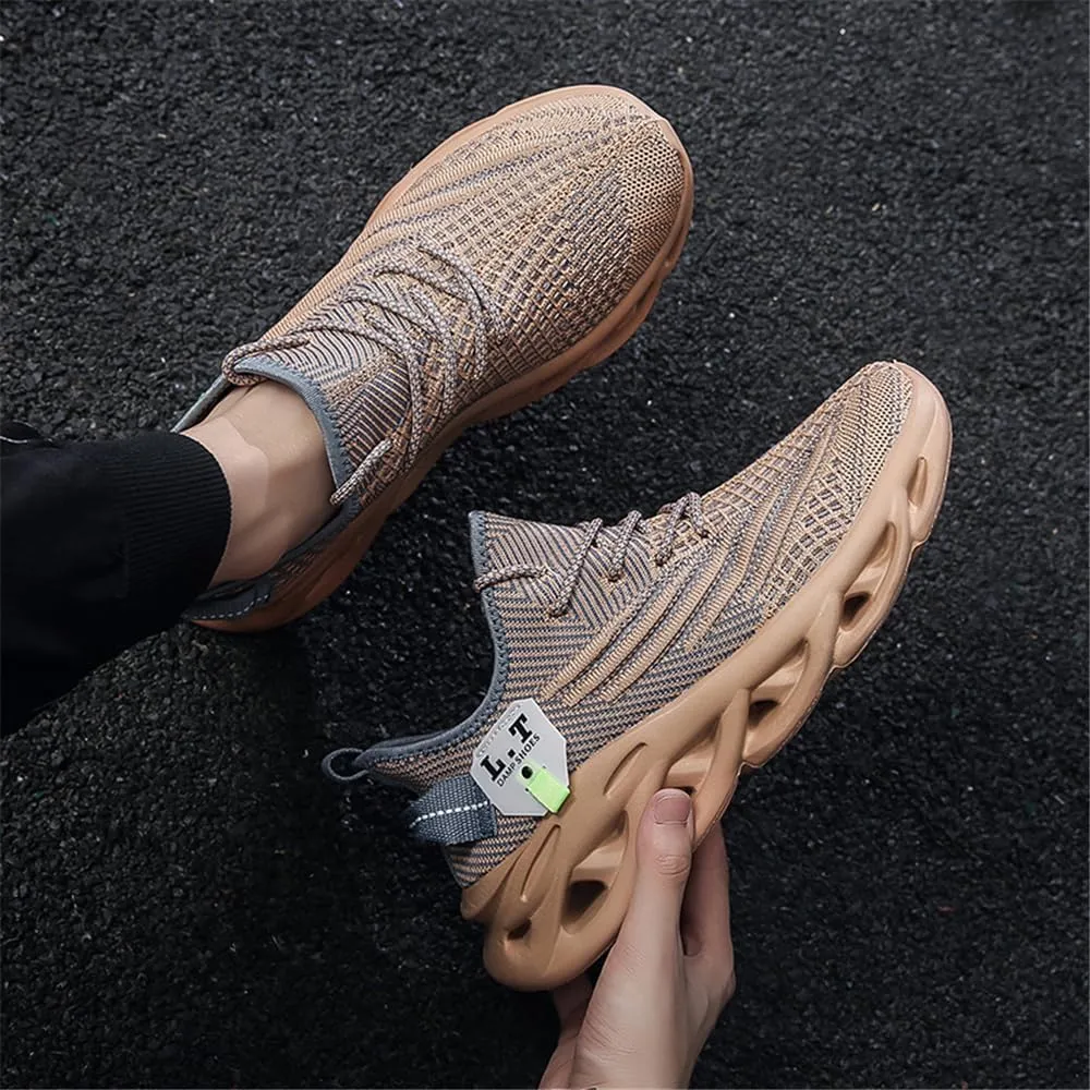 Jakcuz Big Size Mens Slip on Fashion Sneakers Lightweight Breathable Mesh Gym Casual Sport Walking Shoes