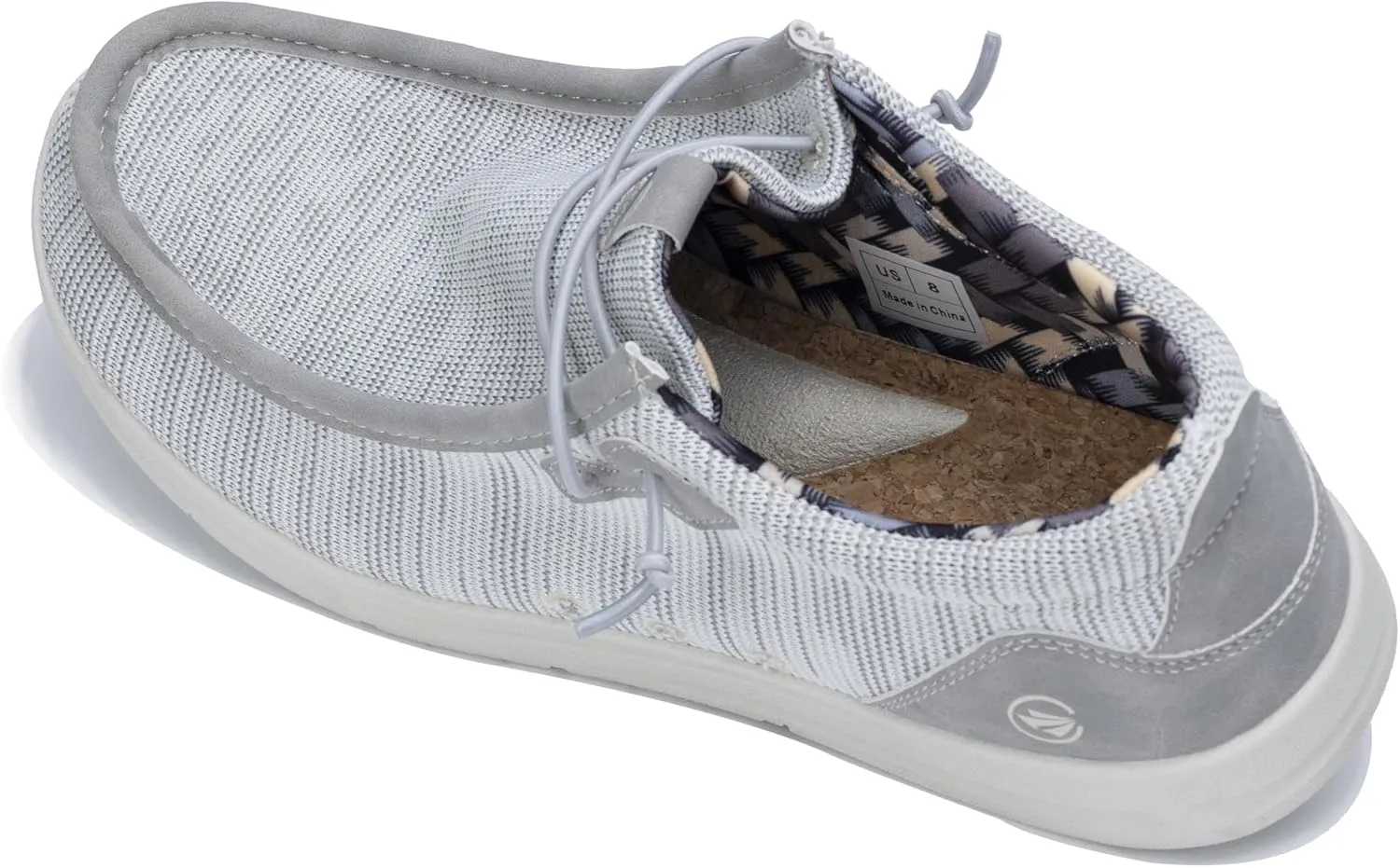 JARLIF Men's Casual Slip-on Loafers Boat Shoes Comfortable Arch Support Width Walking Canvas Shoes US Size 7-13