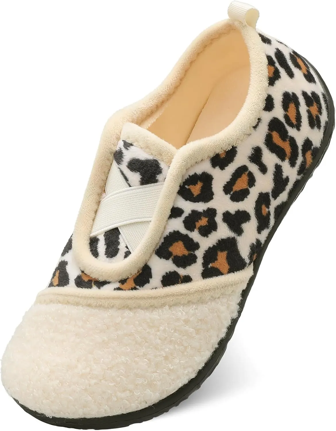 JIASUQI Womens Slippers Fuzzy Slip-on House Shoes Indoor Outdoor Slippers for Women