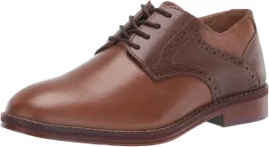 Johnston & Murphy Big Kid Conard Saddle Boys Lace-Up Dress Shoe