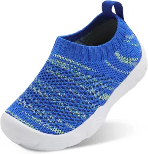 JOINFREE Toddler Boys Girls Sneaker Slip On Shoes Kids Lightweight Breathable Walking Shoes