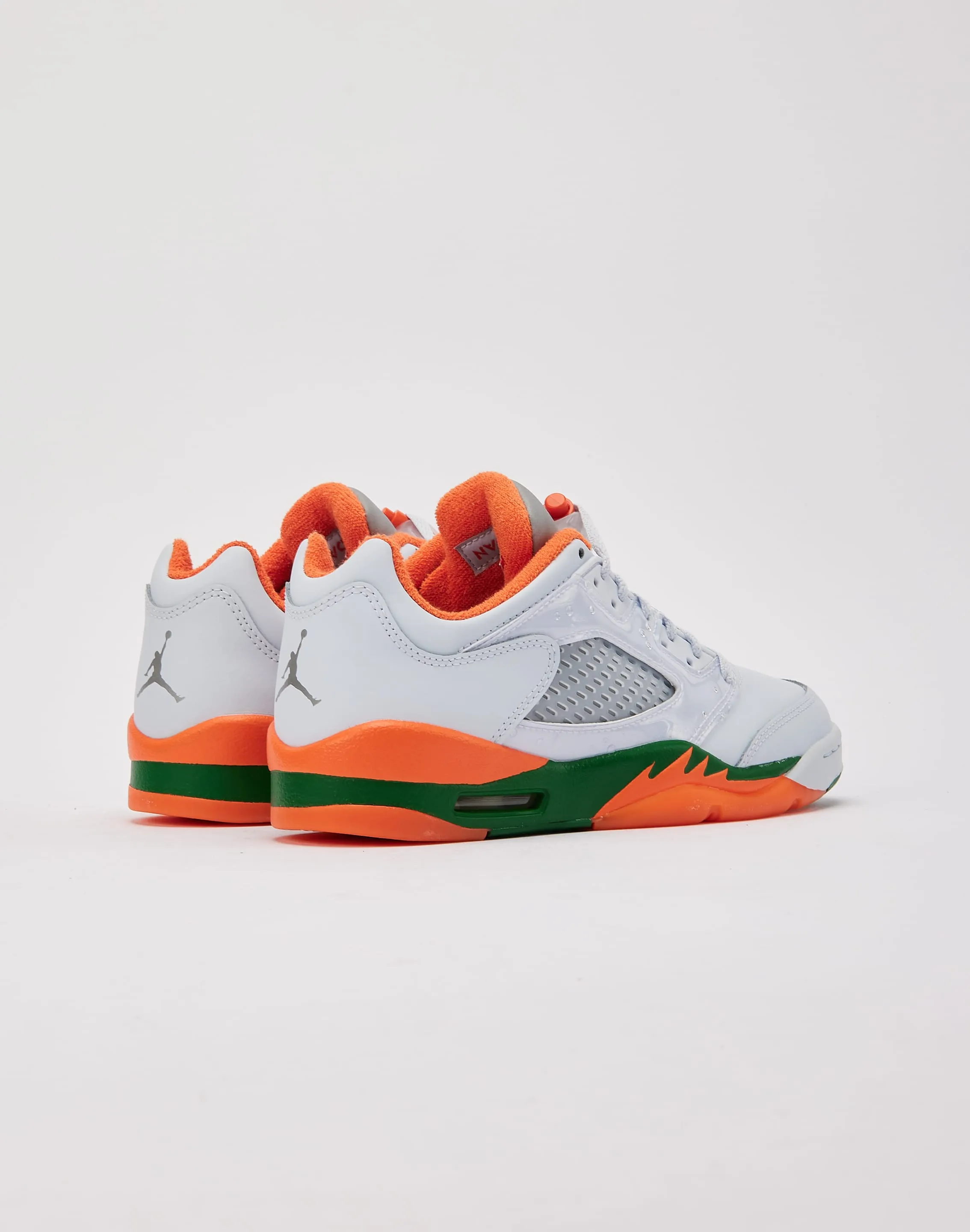 Jordan Air Jordan 5 Retro Low 'Miami Hurricanes' Grade-School