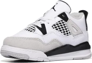Jordan Preschool Air 4 Retro PS BQ7669 111 Military Black - Size