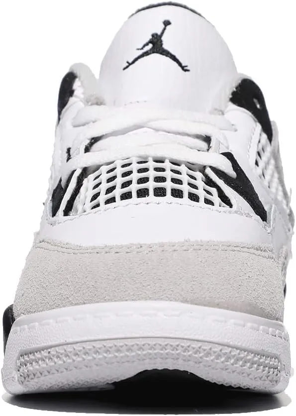 Jordan Preschool Air 4 Retro PS BQ7669 111 Military Black - Size