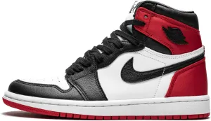 Jordan Womens WMNS Air 1 High OG CD0461 016 Satin Black Toe - Size 9W