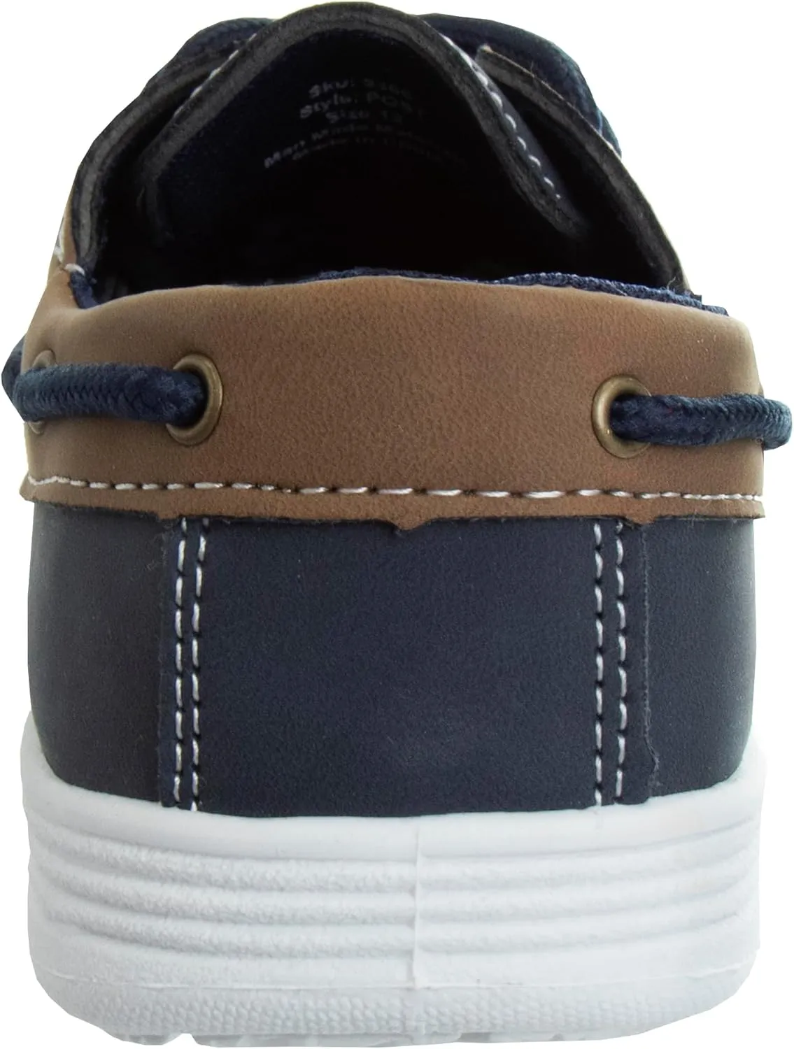 Josmo Kids Moccasin Loafers Boat Shoe for Boys Slipon Casual Dress Shoes (Sizes: 12-13 Little Kid / 1-4 Big Kid)