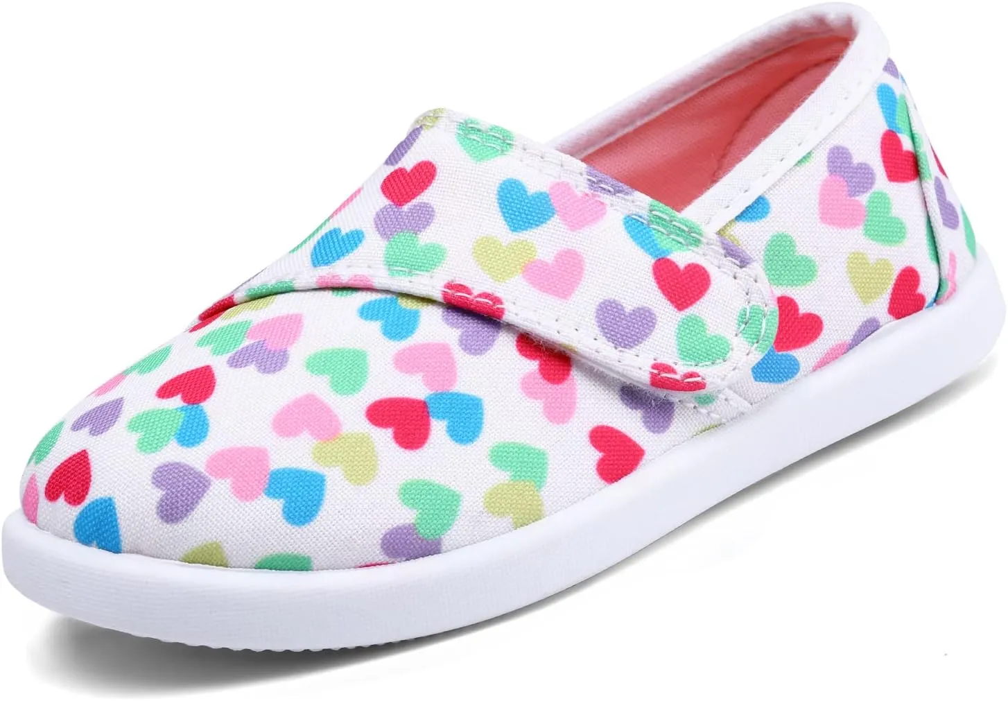 K KomForme Toddler Girls Sneakers Slip On Moccasins Casual Shoes for Toddler/Little Kid/Big Kid