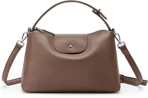 KALIDI Soft Vegan Leather Hobo Bag, Crossbody Purses Satchel for Women with Top Handle