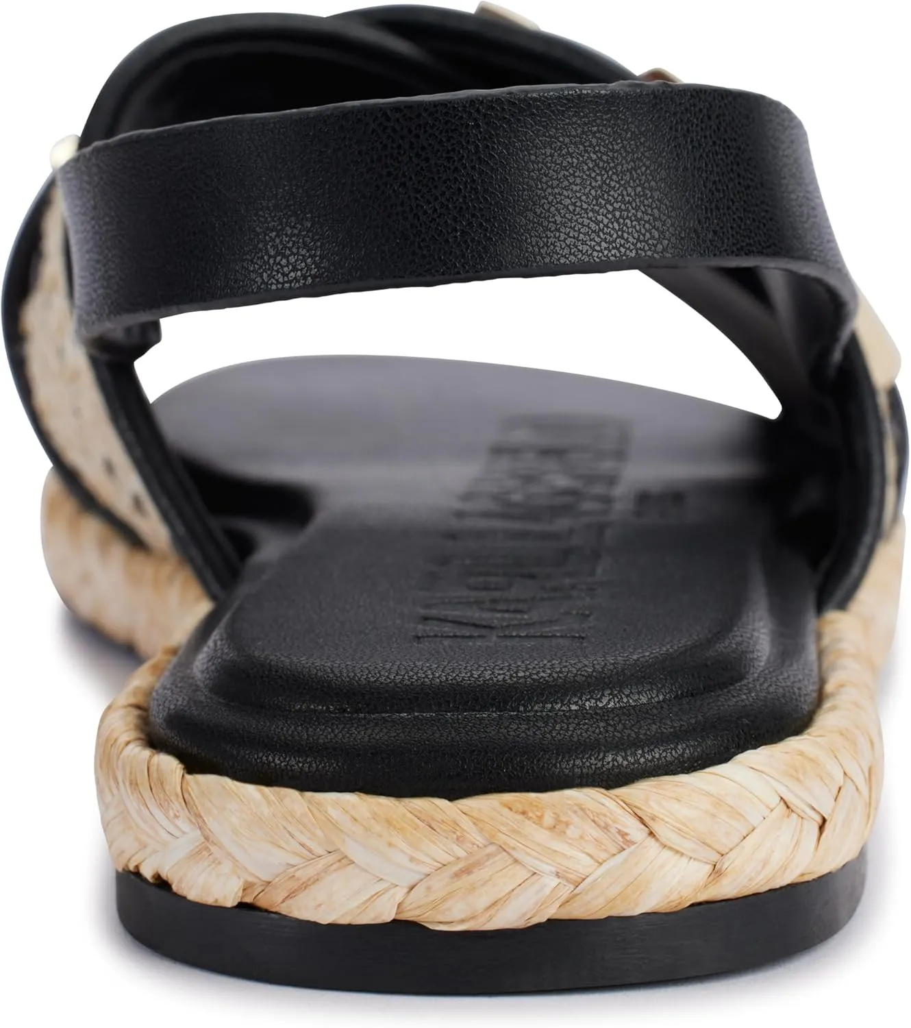 KARL LAGERFELD Women's Cushioned Insole Everyday Charla-Slingback Sandal Flat