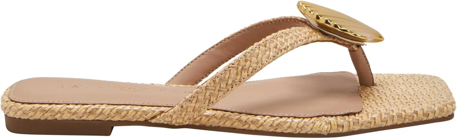 Katy Perry Women's Camie Shell Flat Sandal