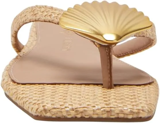 Katy Perry Women's Camie Shell Flat Sandal