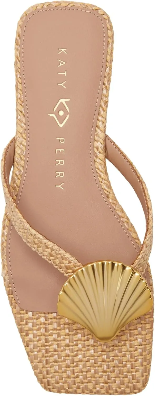 Katy Perry Women's Camie Shell Flat Sandal