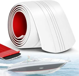 Keel Guard for Fiberglass Boat: Easy to Install and Securely Adhered,Corrosion Resistance, Fibreglass and Aluminium Marine Self-Adhesive Keel Protectors to Withstand Rocks.