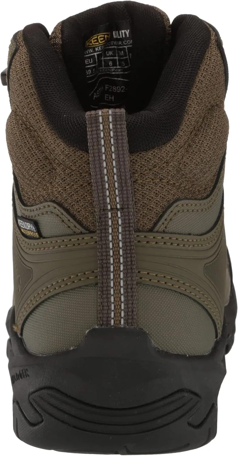 KEEN Utility Men's Reno Mid Height Soft Toe Flexible Waterproof Athletic Work Boot
