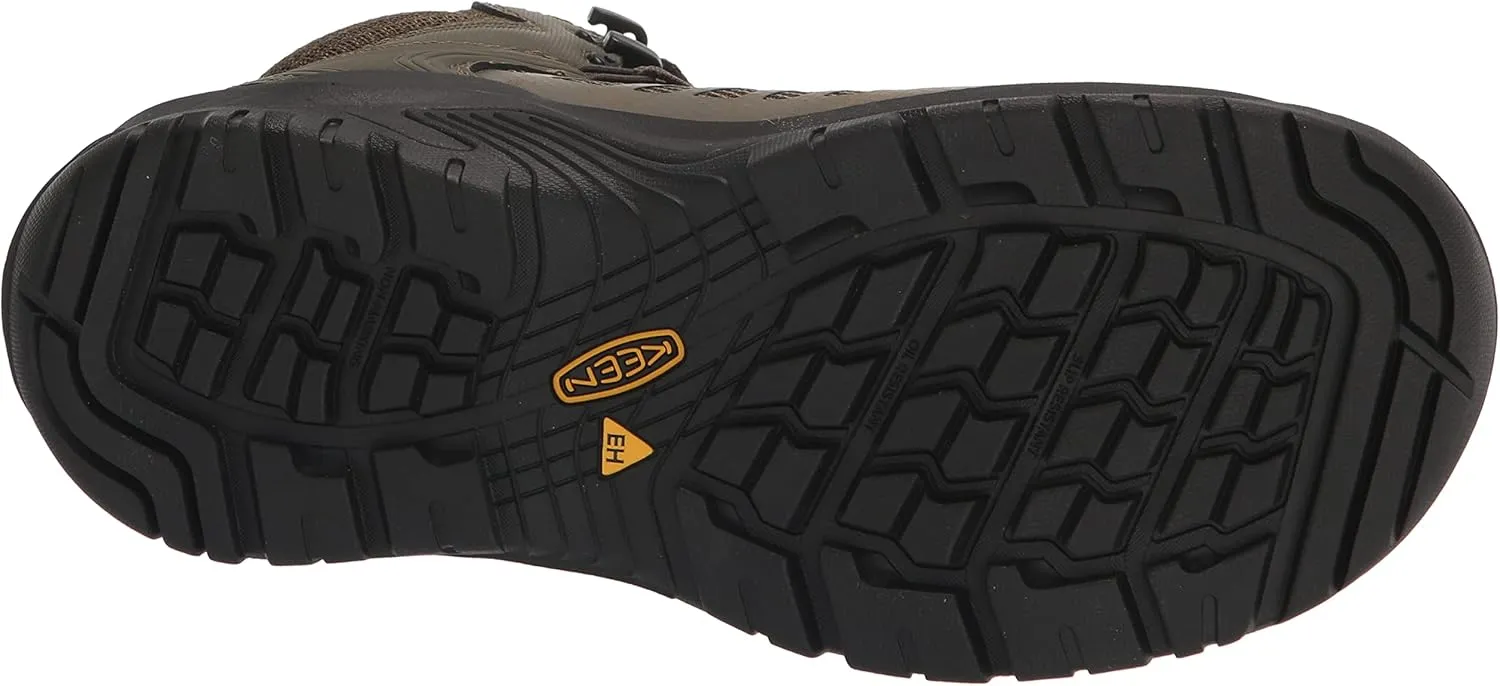 KEEN Utility Men's Reno Mid Height Soft Toe Flexible Waterproof Athletic Work Boot