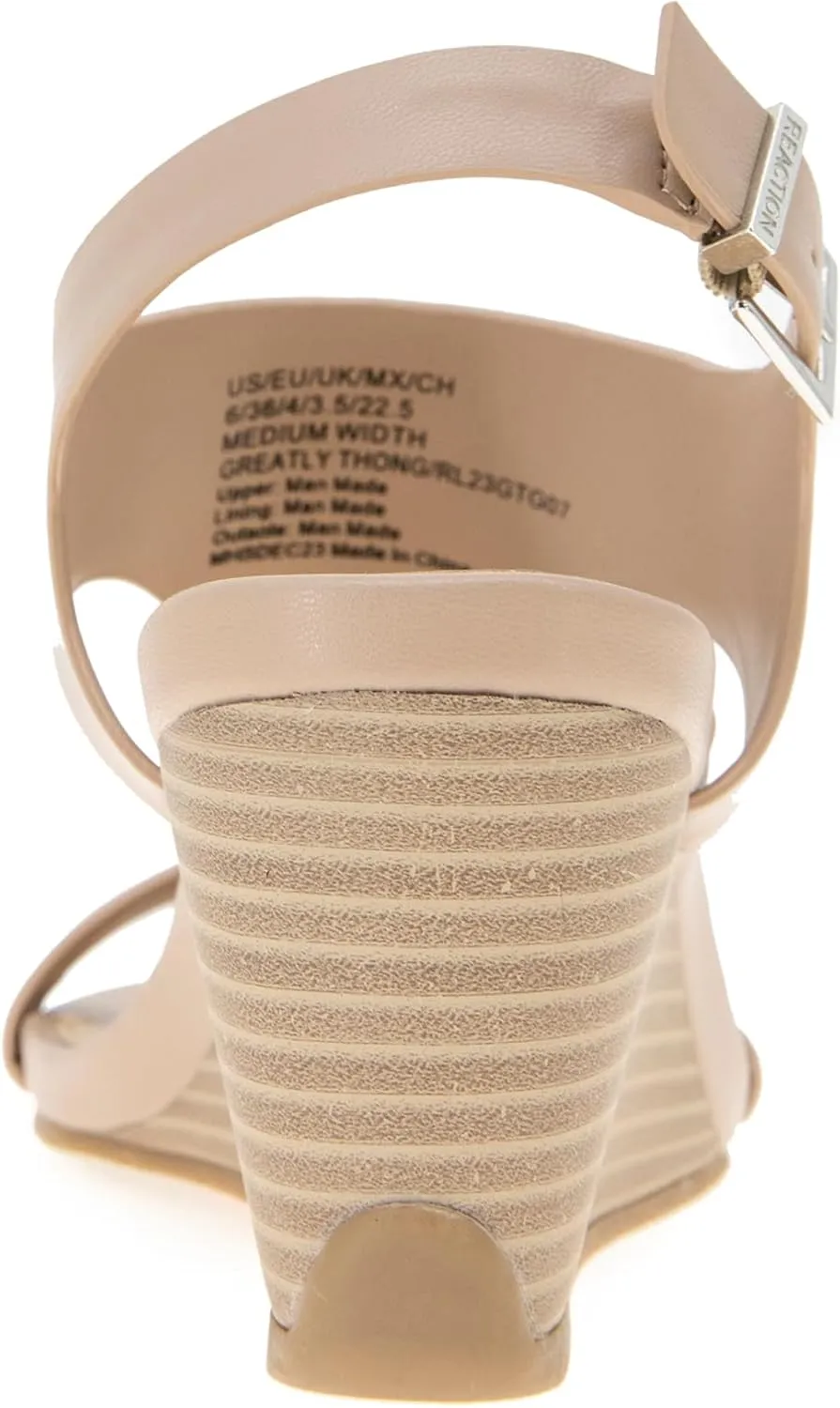 Kenneth Cole REACTION Women's Greatly Thong Wedge Sandal