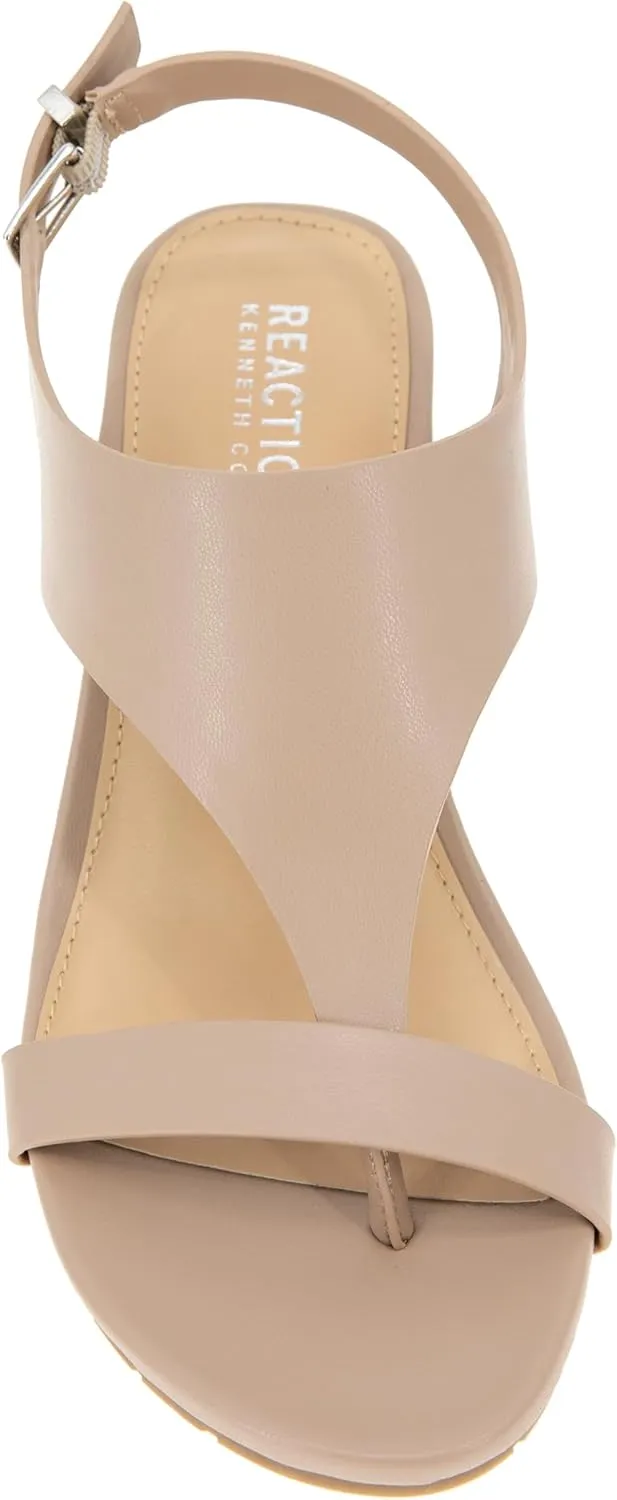 Kenneth Cole REACTION Women's Greatly Thong Wedge Sandal