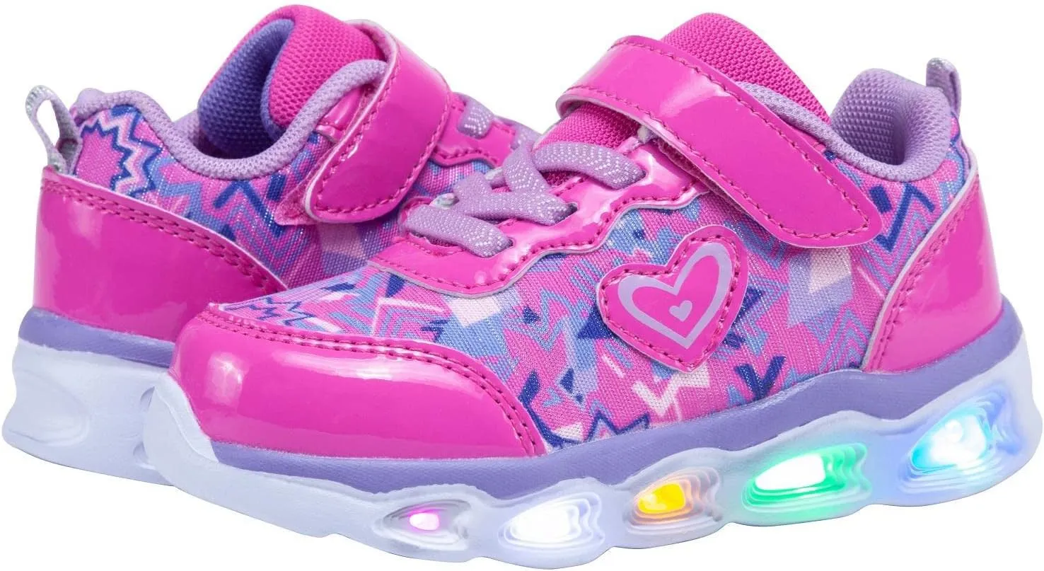 Kids Led Shoes Toddler Girls Fashion Light Up Sneaker