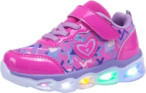 Kids Led Shoes Toddler Girls Fashion Light Up Sneaker