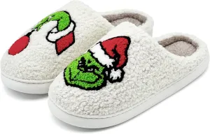 Kids Reindeer Slippers - Soft, Cozy, Non-Slip Indoor Shoes for Toddlers - Christmas Gifts for Boys & Girls