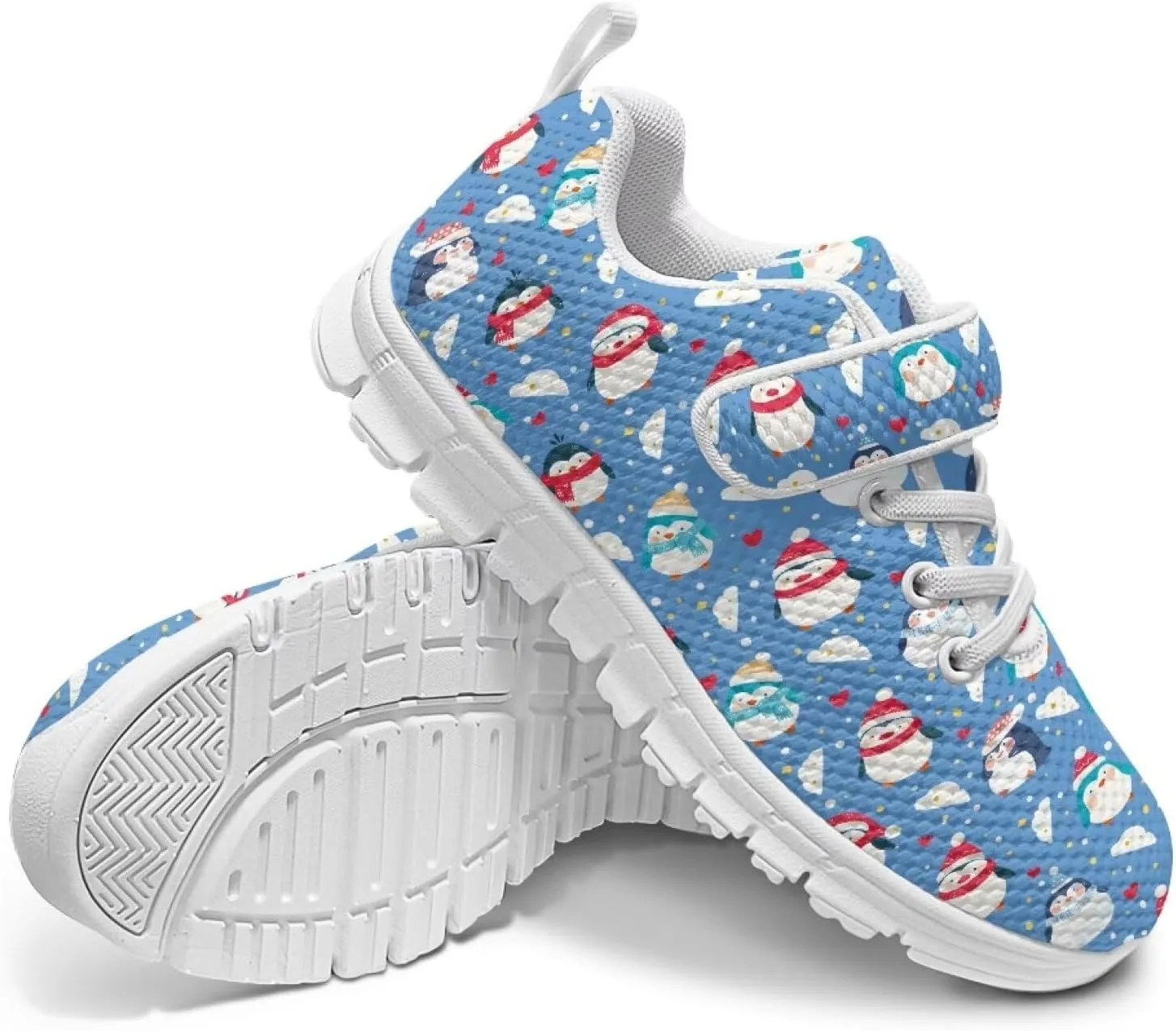 Kids Running Shoes Girls Slip on Sneakers Shoes Mesh Soft Tennis Shoes