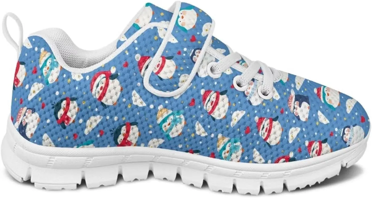 Kids Running Shoes Girls Slip on Sneakers Shoes Mesh Soft Tennis Shoes