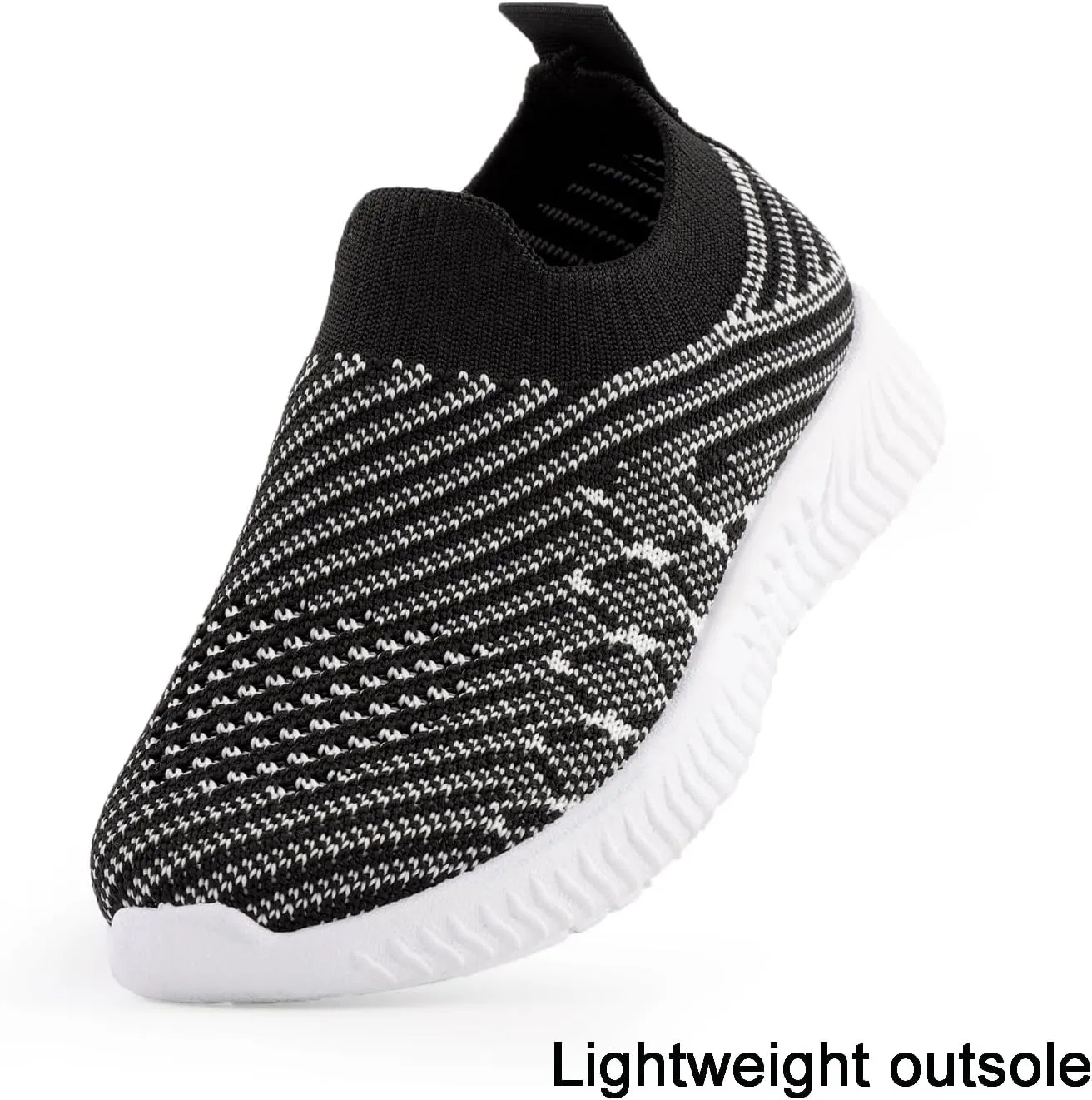 Kids Sneakers Girls' Sneakers Breathable Mesh Slip on Walking Shoes for Boys and Girls