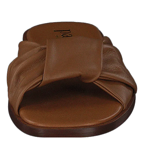 Knot Soft Sandal Cognac