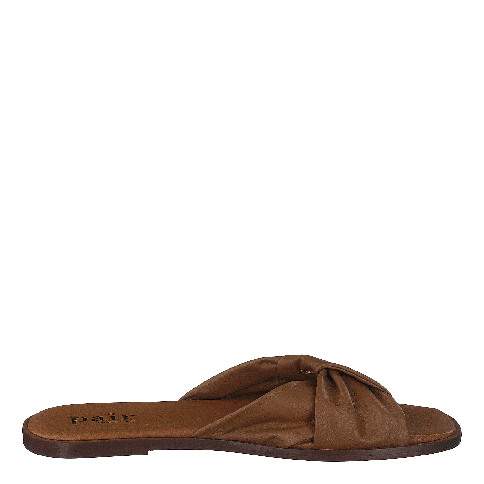 Knot Soft Sandal Cognac