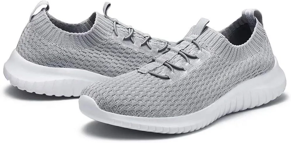 konhill Women's Comfortable Walking Shoes - Tennis Athletic Casual Slip on Sneakers