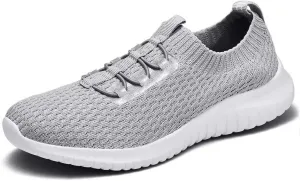 konhill Women's Comfortable Walking Shoes - Tennis Athletic Casual Slip on Sneakers