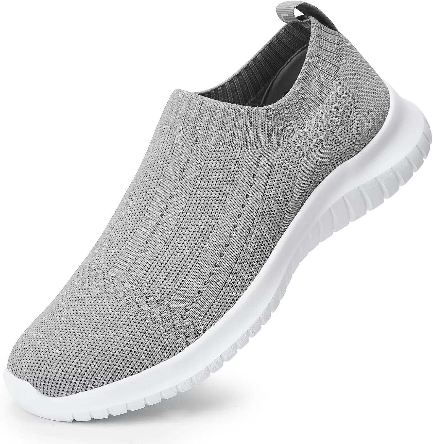 konhill Women's Slip On Sneakers Non Slip Walking Shoes Breathable Mesh Work Casual Lightweight Tennis Workout Shoes