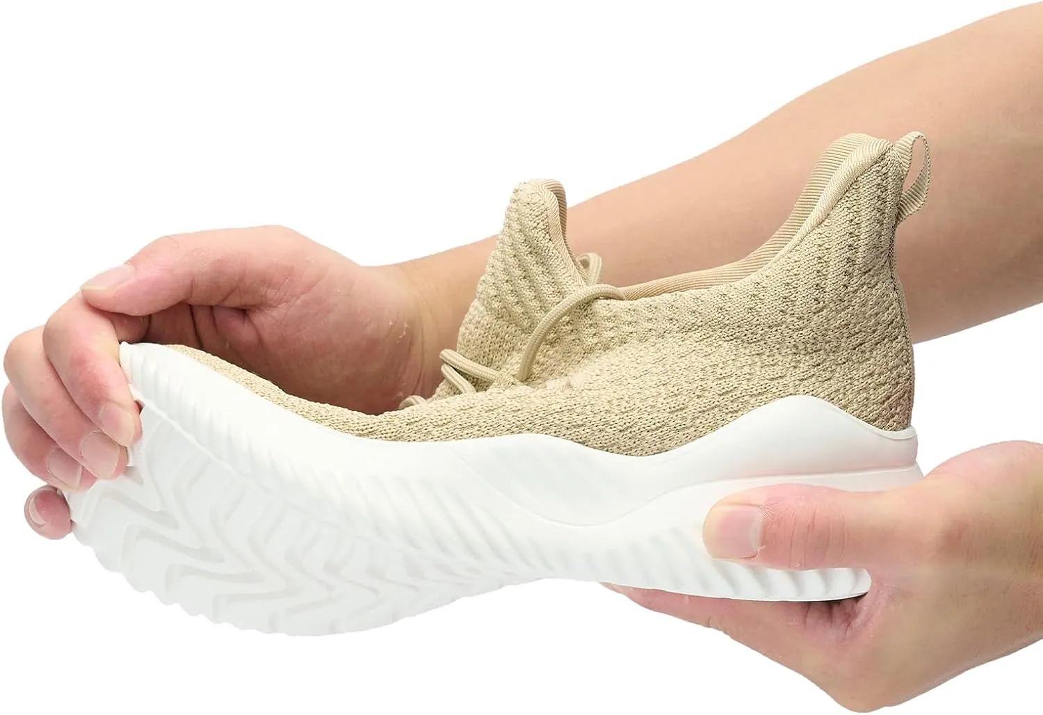 KPP Walking Shoes for Men Breathable Tennis Running Gym Sneakers Slip On Memory Foam Shoes