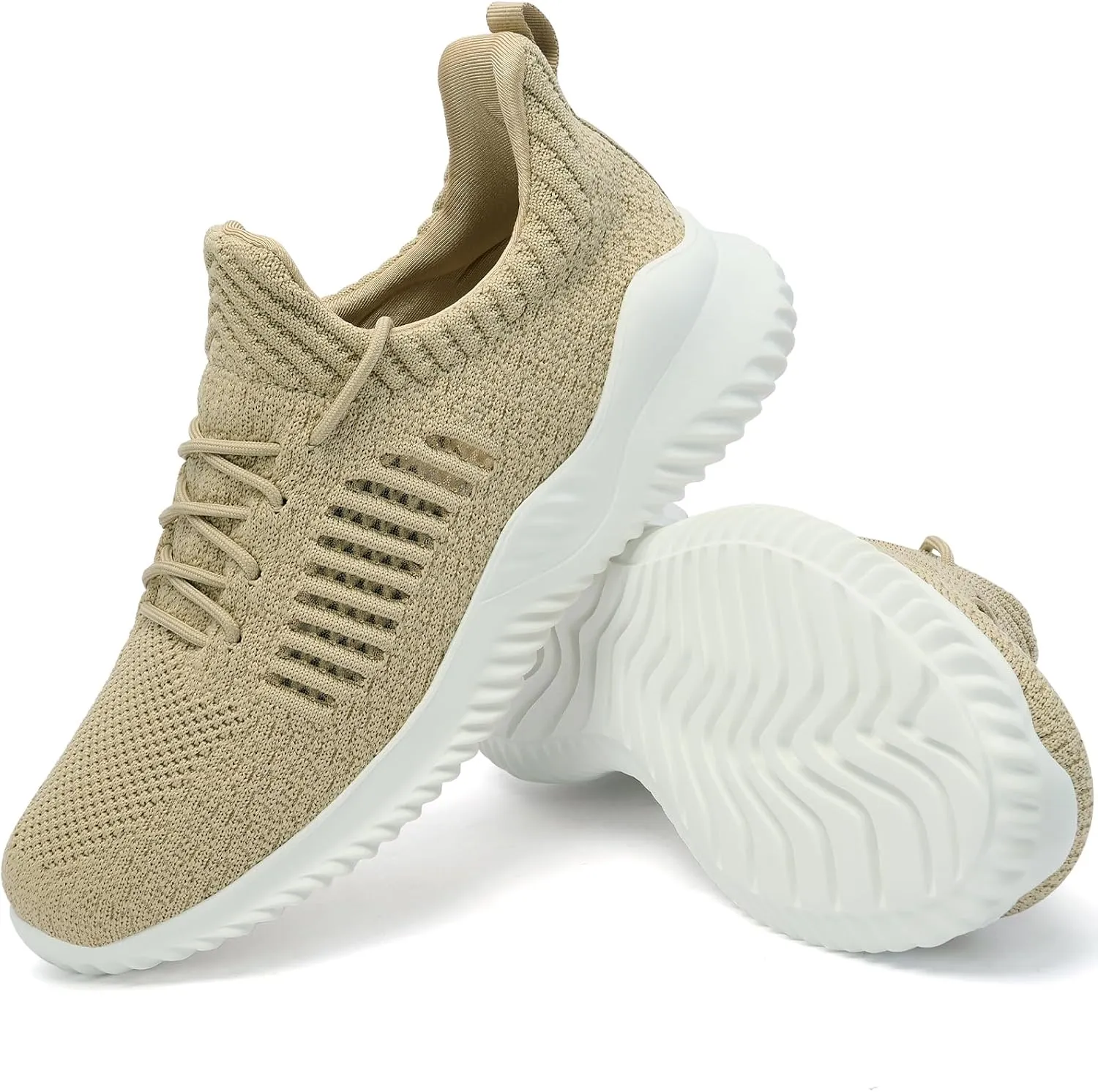 KPP Walking Shoes for Men Breathable Tennis Running Gym Sneakers Slip On Memory Foam Shoes
