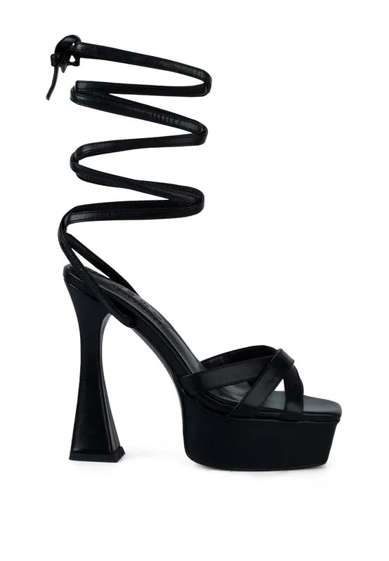 Lace Up Sandals
