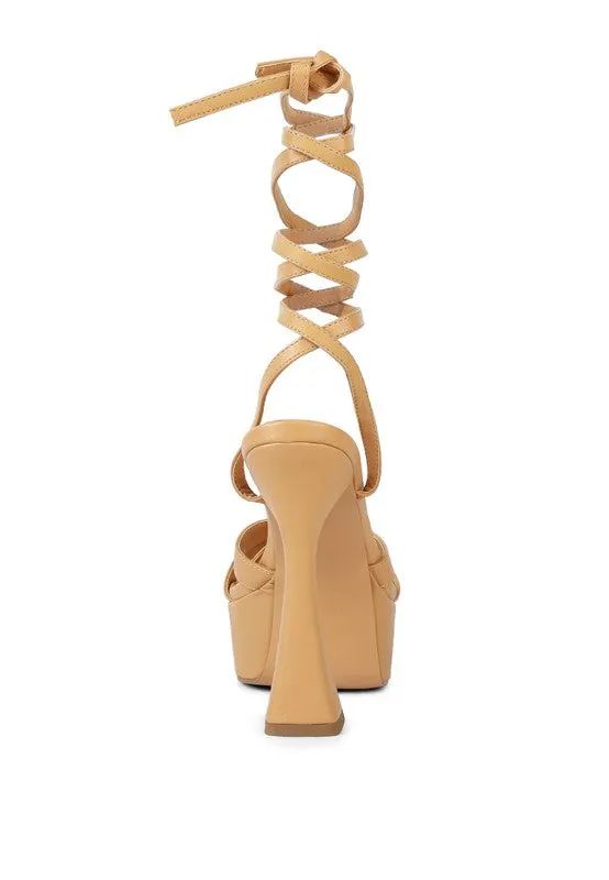 Lace Up Sandals