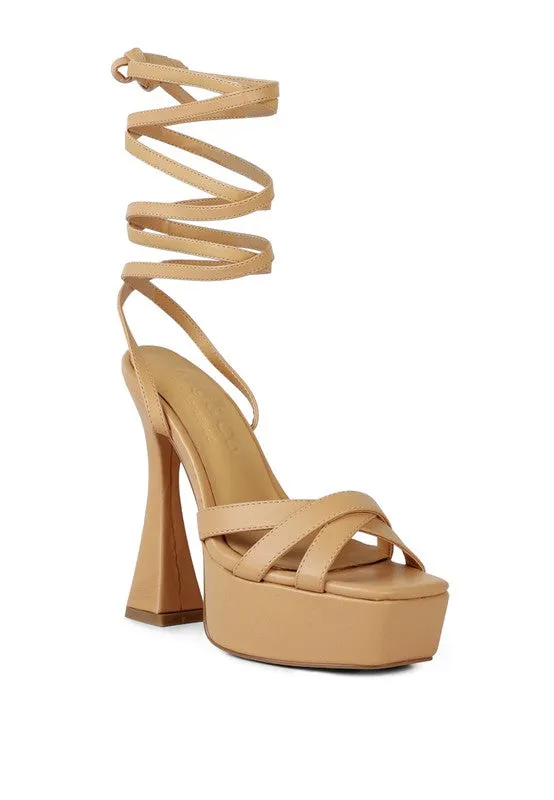 Lace Up Sandals
