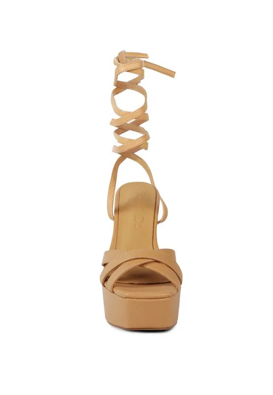 Lace Up Sandals