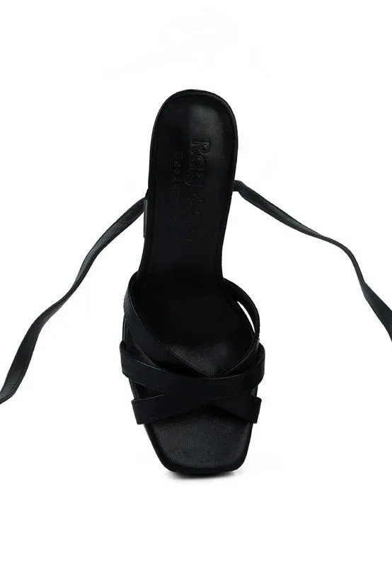 Lace Up Sandals