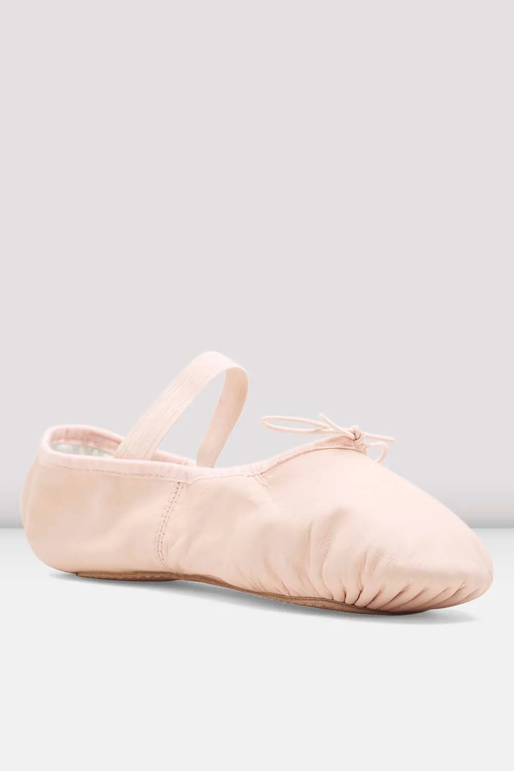 Ladies Dansoft Leather Ballet Shoes