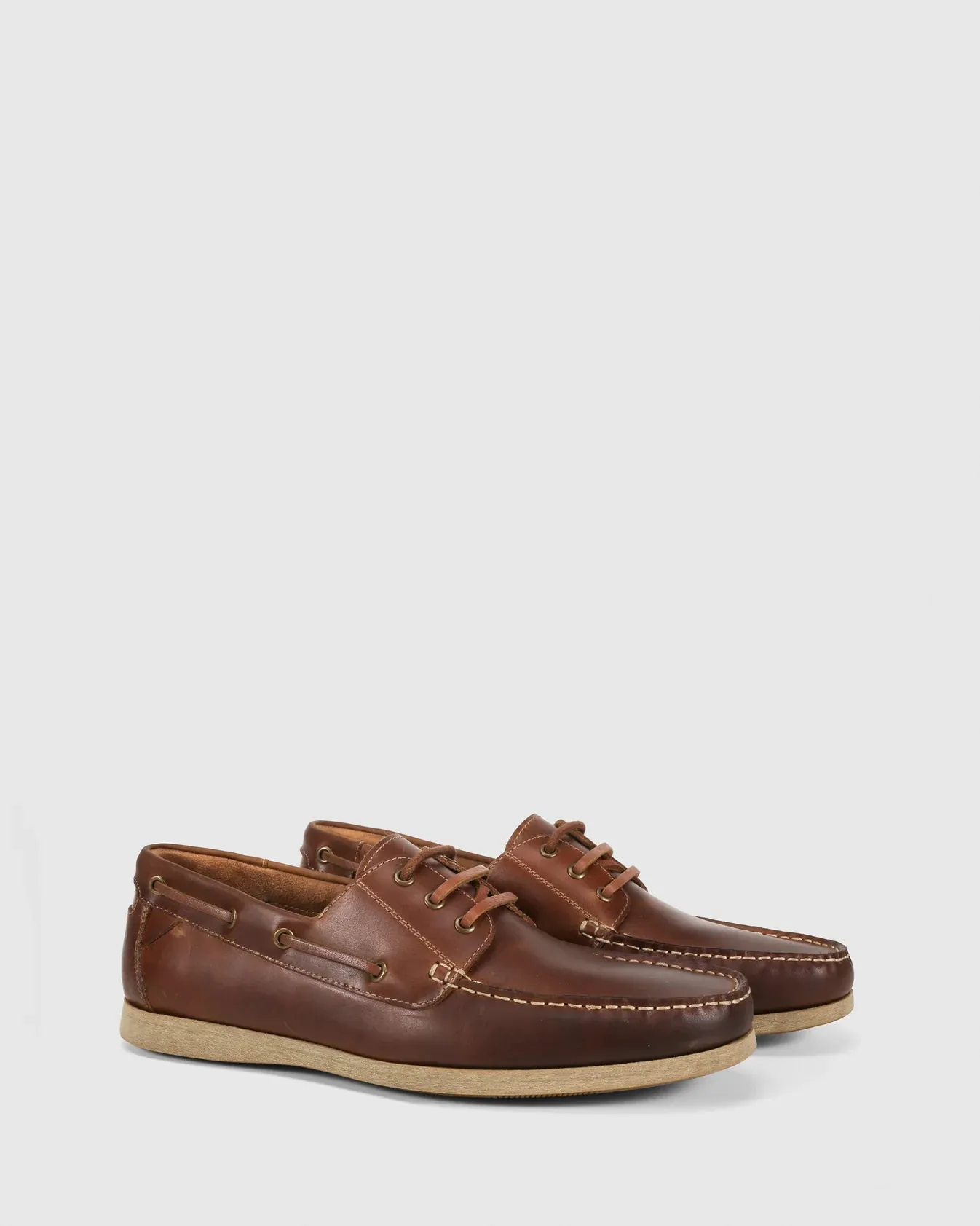 LAUNCH BOAT SHOE TAN