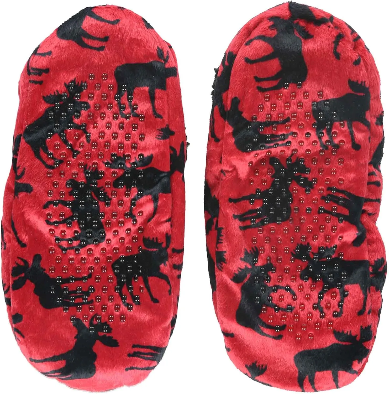 Lazy One Fuzzy Feet Slipper Socks for Women, Cute Fleece-Lined House Slippers, Non-Skid Slipper Socks