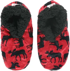 Lazy One Fuzzy Feet Slipper Socks for Women, Cute Fleece-Lined House Slippers, Non-Skid Slipper Socks