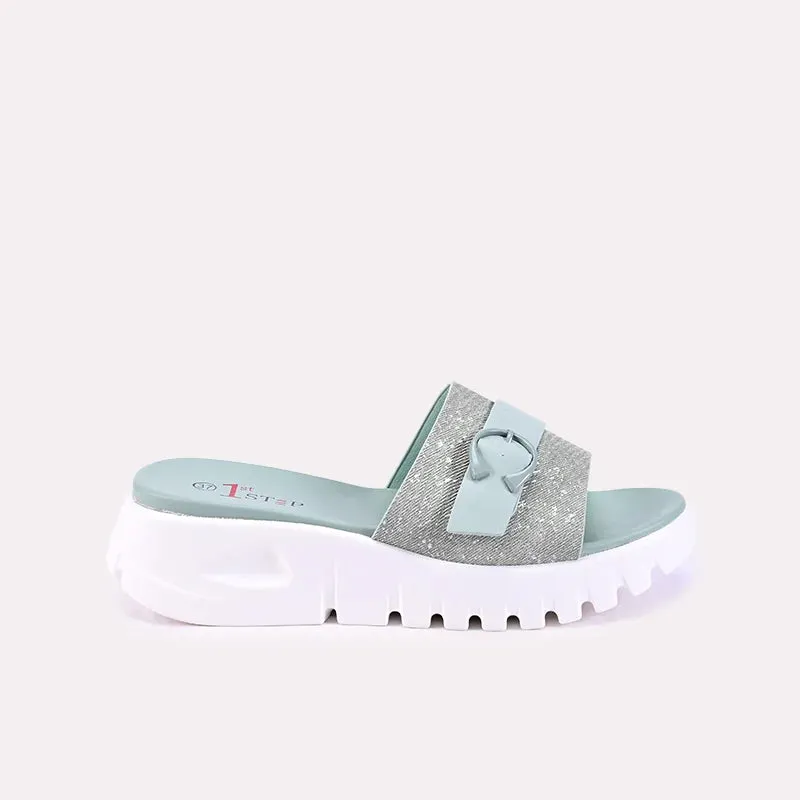Lex Green Comfy Slippers 0412682