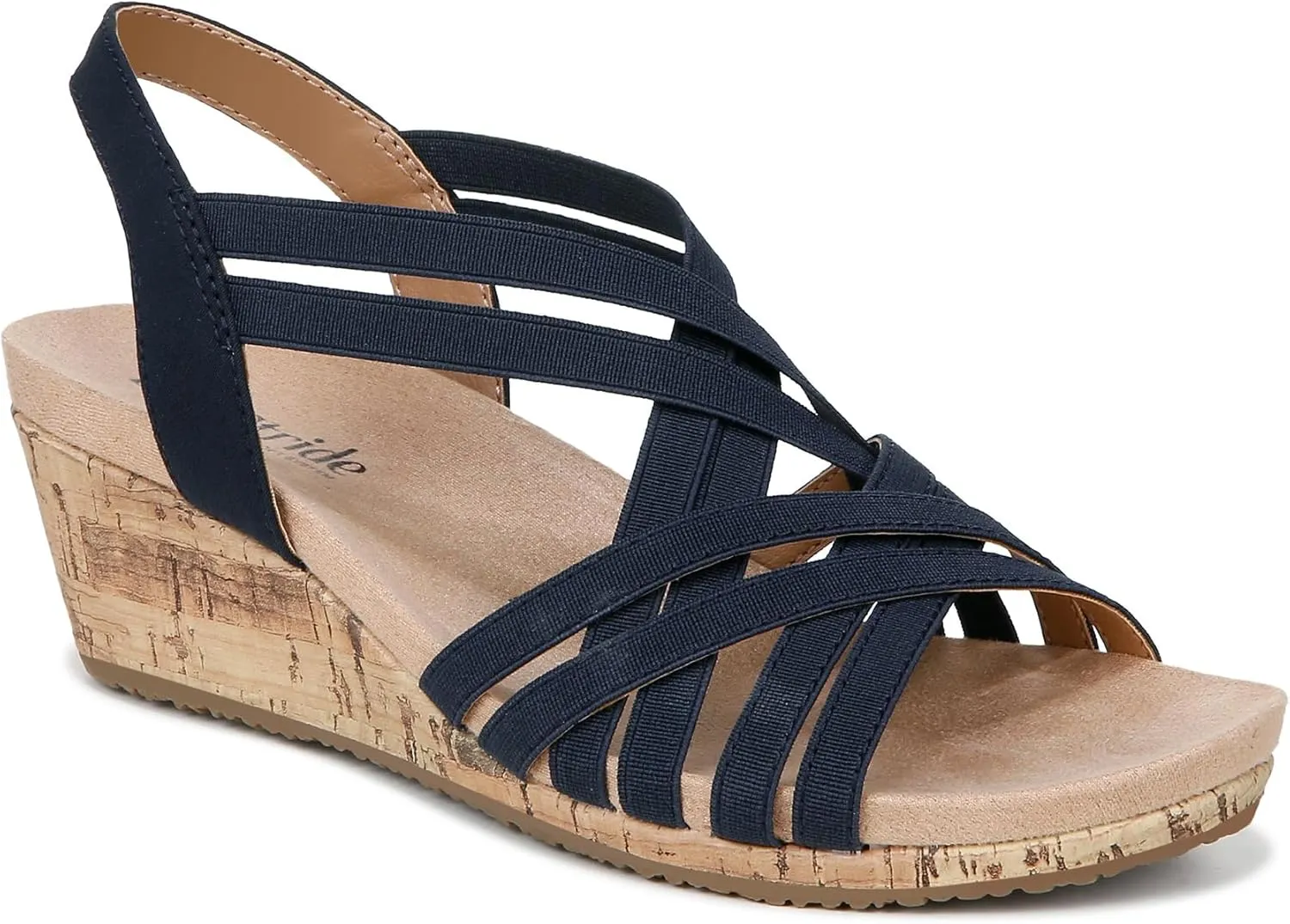 LifeStride Women's Mallory Strappy Wedge Sandals