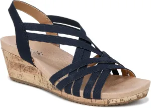 LifeStride Women's Mallory Strappy Wedge Sandals