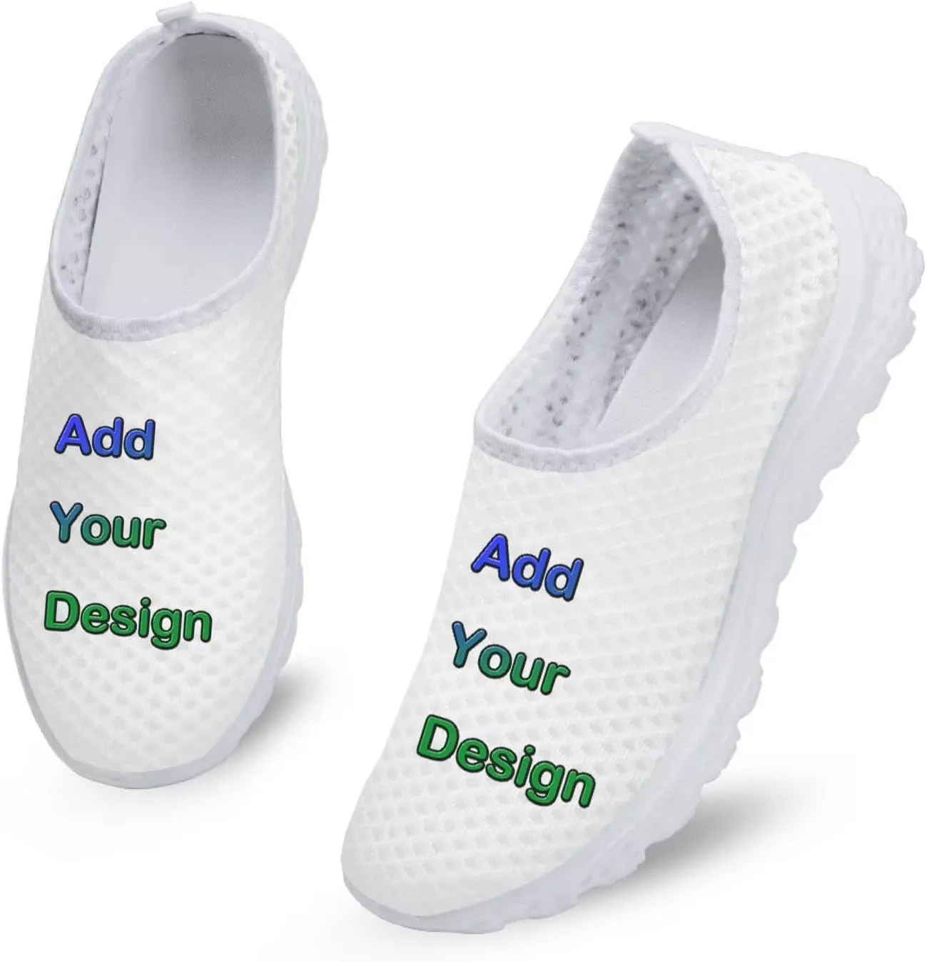 Lightweight Indoor Outdoor Water Shoes for Men Women Air Mesh Casual Aqua Shoes Barefoot Slip-On Shoes
