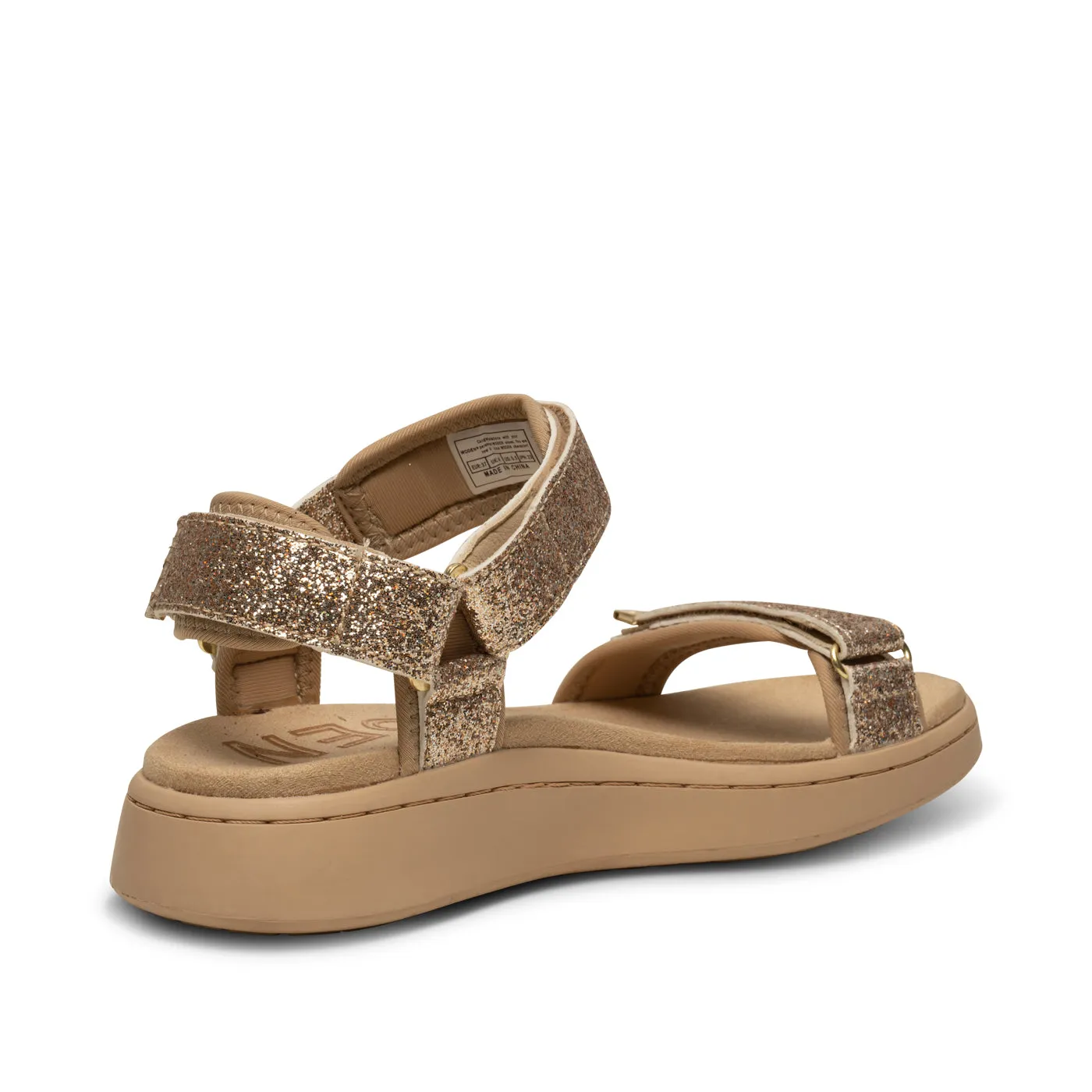 Line Glitter - Coffee Cream